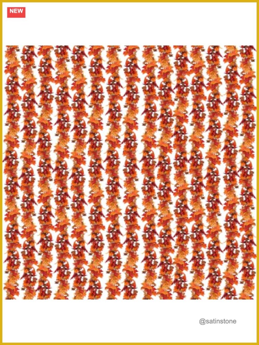 13 Pack Artificial Fall Leaf Garland 76.7 Ft Silk Maple Leaves Vines